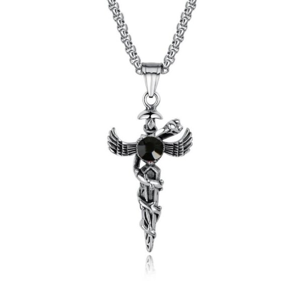 ✔ Accept offer Other - ❤️Stainless steel cross pendants necklace for women/men, N90201P204
